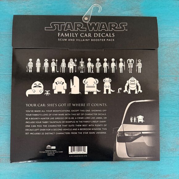 Star Wars Scum & Villainy Booster Pack Family Car Decals - Picture 2 of 7